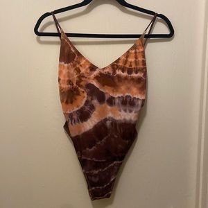 Tie dye One Piece Bathing Suit